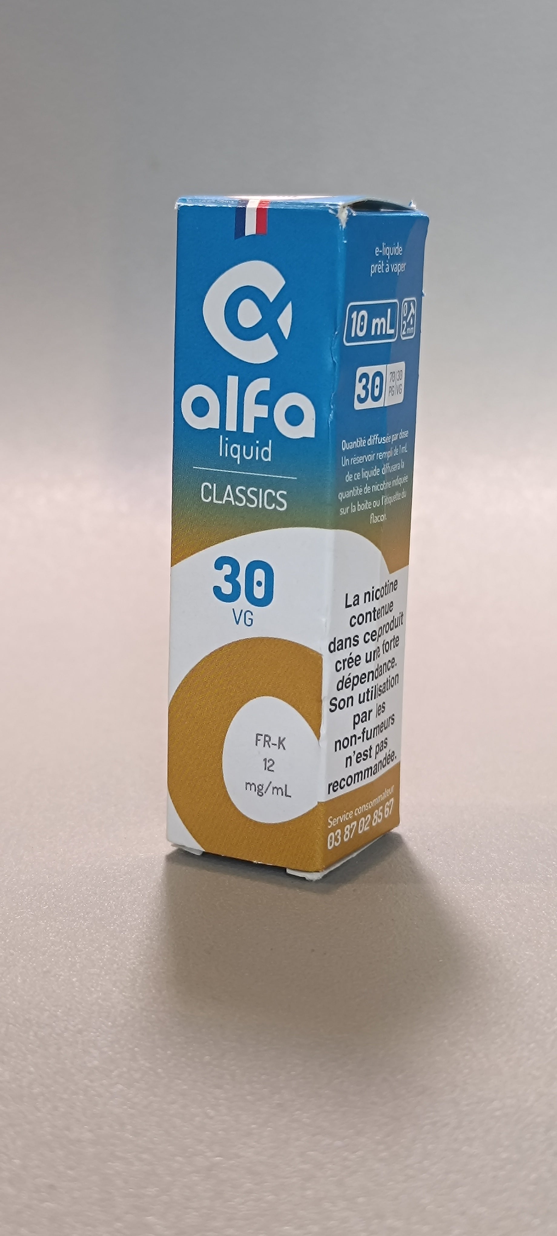 Alfa liquid classic FR-K 7 Vies de Vapote Alfa liquid classic FR-K 7 Vies de Vapote