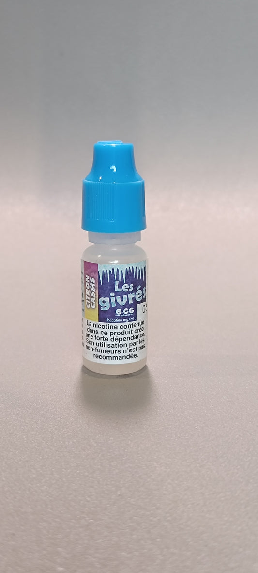 E-liquide EC-G Les givrés Citron Cassis